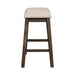 Harrison - Upholstered Console Stool - Espresso – Counter Height (24"-27") by Liberty Furniture at Furniture Wholesale Plus , Nashville furniture store