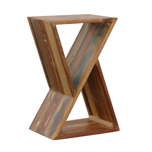 Lily - Solid Reclaimed Wood Accent Side Table - Natural – Side Tables by CoasterEveryday at Furniture Wholesale Plus , Nashville furniture store