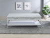 Mirage - Coffee Table - White – Coffee Tables by Steve Silver Furniture at Furniture Wholesale Plus , Nashville furniture store