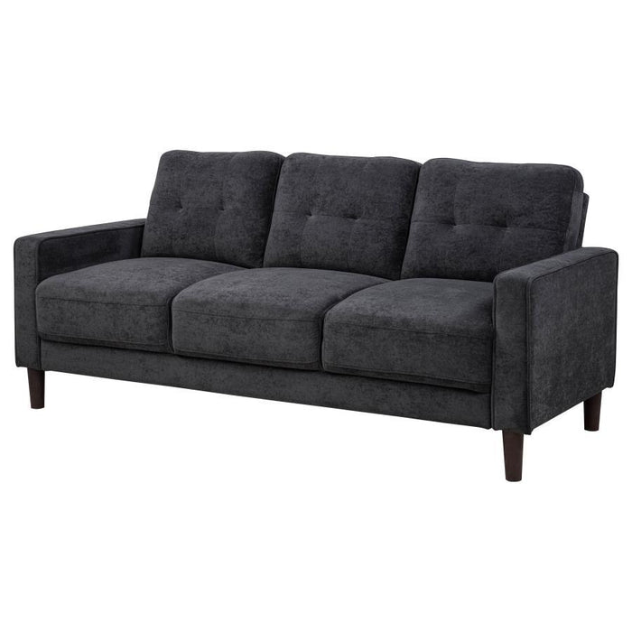 Bowen II - Upholstered Track Arm Sofa – Stationary Sofas by Coaster Fine Furniture at Furniture Wholesale Plus , Nashville furniture store