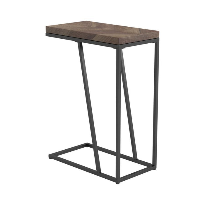 Sergio - Engineered Wood C-Shaped Side Table – Side Tables by CoasterEveryday at Furniture Wholesale Plus , Nashville furniture store