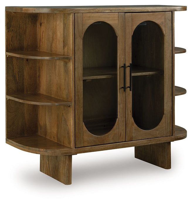 Niall - Accent Cabinet - Light Brown – Accent Cabinets by Signature Design by Ashley® at Furniture Wholesale Plus , Nashville furniture store