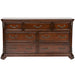 Messina Estates - 7 Drawer Dresser - Dark Brown – Dressers by Liberty Furniture at Furniture Wholesale Plus , Nashville furniture store