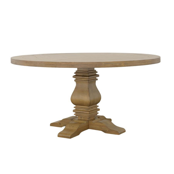 Florence - Round Pedestal Base Dining Table – Dining Tables by Coaster Fine Furniture at Furniture Wholesale Plus , Nashville furniture store