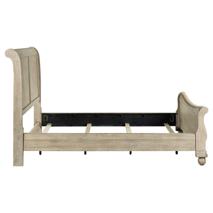 Rustic Traditions - Sleigh Bed – Sleigh Beds by Liberty Furniture at Furniture Wholesale Plus , Nashville furniture store