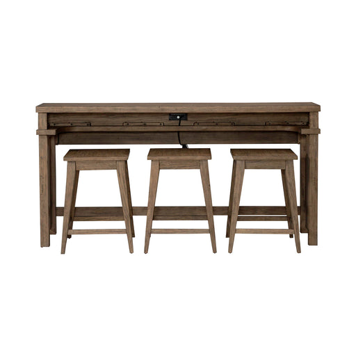 Pinebrook Ridge - 4 Piece Set - Weathered Toffee – 4 Piece Living Room Sets by Liberty Furniture at Furniture Wholesale Plus , Nashville furniture store
