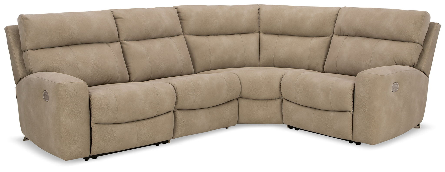Next-Gen Durapella - Reclining Sectional – Reclining Sectionals by Signature Design by Ashley® at Furniture Wholesale Plus , Nashville furniture store