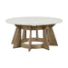 Berkley Square - Round Cocktail Table - Linen & Khaki – Cocktail Tables by Liberty Furniture at Furniture Wholesale Plus , Nashville furniture store