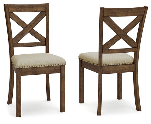 Moriville - Dining UPH Side Chair (Set of 2) - Beige – Chair Sets by Signature Design by Ashley® at Furniture Wholesale Plus , Nashville furniture store