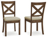 Moriville - Dining UPH Side Chair (Set of 2) - Beige – Chair Sets by Signature Design by Ashley® at Furniture Wholesale Plus , Nashville furniture store