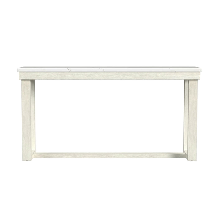 Catilin - Sofa Table - Brushed White – Sofa Tables by Elements International at Furniture Wholesale Plus , Nashville furniture store