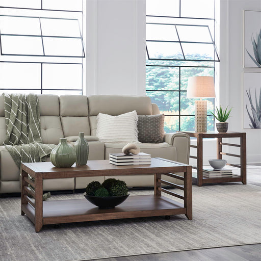 Shaker Lakes - 3 Piece Set - Harvest Brown – Table Sets by Liberty Furniture at Furniture Wholesale Plus , Nashville furniture store