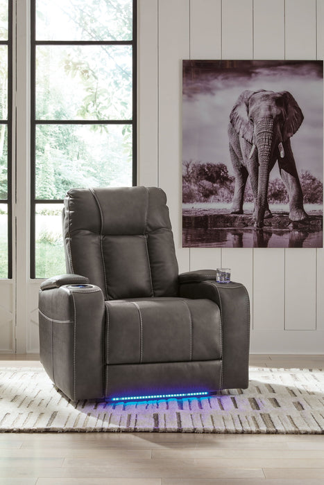Feazada - Power Recliner With Adj Headrest – Reclining Chairs by Signature Design by Ashley® at Furniture Wholesale Plus , Nashville furniture store