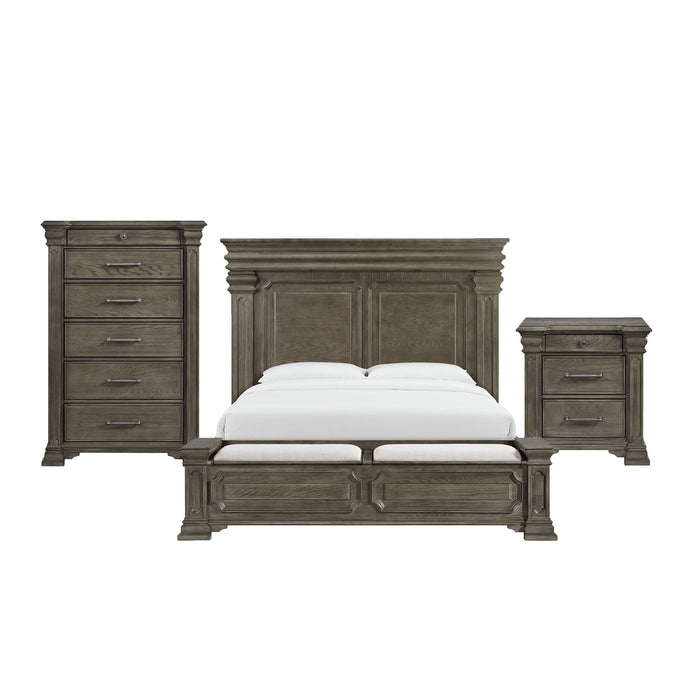 Kings Court - Storage Bedroom Set – 3 Piece Bedroom Sets by Elements International at Furniture Wholesale Plus , Nashville furniture store