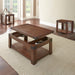 Arusha - 3 Piece Table Set - Brown – Table Sets by Steve Silver Furniture at Furniture Wholesale Plus , Nashville furniture store