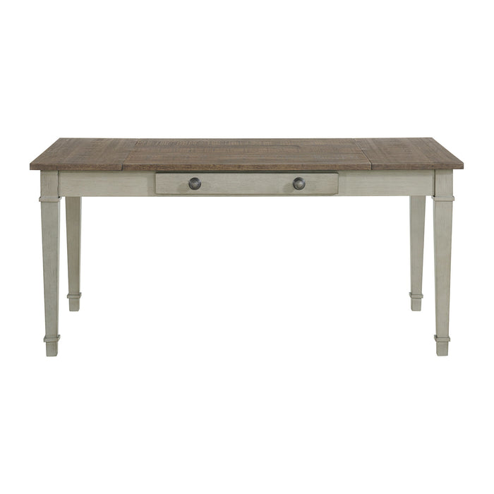 Farmington - Rectangular Dining Table - Medium Brown And Washed Stone – Dining Tables by Elements International at Furniture Wholesale Plus , Nashville furniture store