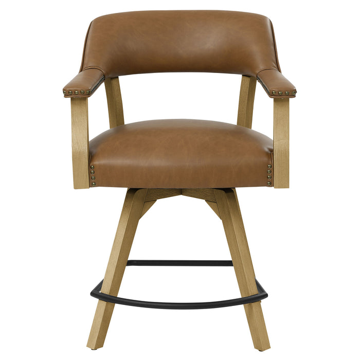 Rylie - Swivel Counter Chair – Swivel Chairs by Steve Silver Furniture at Furniture Wholesale Plus , Nashville furniture store