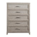 Belmar - 5 Drawer Chest - Washed Taupe – Accent Chests by Liberty Furniture at Furniture Wholesale Plus , Nashville furniture store