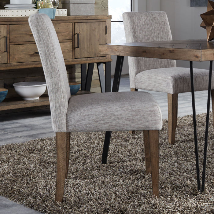 Horizons - Upholstered Side Chair - Rustic Caramel – Side Chairs by Liberty Furniture at Furniture Wholesale Plus , Nashville furniture store