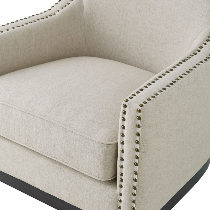 Roswell - Wingback Chair – Wingback Chairs by Steve Silver Furniture at Furniture Wholesale Plus , Nashville furniture store