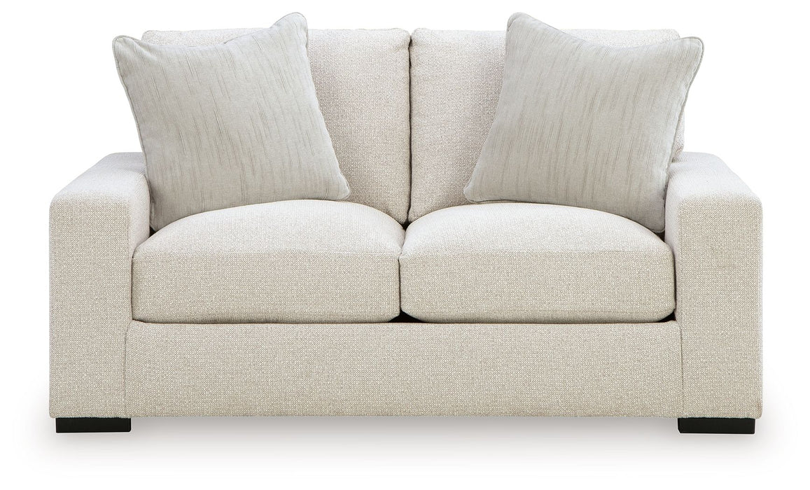 Conlee-Pike - Loveseat - Linen – Stationary Loveseats by Signature Design by Ashley® at Furniture Wholesale Plus , Nashville furniture store