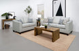 Salizar - Upholstered Flared Arm Sofa Set - Premium Stationary Sofas & Loveseats from CoasterEssence - Just $1809! Shop now at Furniture Wholesale Plus  We are the best furniture store in Nashville, Hendersonville, Goodlettsville, Madison, Antioch, Mount Juliet, Lebanon, Gallatin, Springfield, Murfreesboro, Franklin, Brentwood