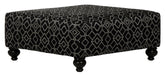 Cumberland - Cocktail Ottoman - Onyx – Coffee Table Ottomans by Jackson at Furniture Wholesale Plus , Nashville furniture store