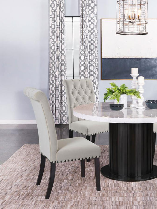 Alana - Upholstered Dining Side Chair (Set of 2) - Premium Chair Sets from CoasterElevations - Just $329! Shop now at Furniture Wholesale Plus  We are the best furniture store in Nashville, Hendersonville, Goodlettsville, Madison, Antioch, Mount Juliet, Lebanon, Gallatin, Springfield, Murfreesboro, Franklin, Brentwood