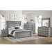 Glenmore - 3-Drawer Nightstand With USB - Aged Gray – Nightstands w/ Charging Stations by Elements International at Furniture Wholesale Plus , Nashville furniture store