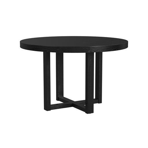 Bahama Breeze - 47.5" Round Dining Table - Black – Dining Tables by Elements International at Furniture Wholesale Plus , Nashville furniture store