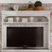 Magnolia Manor - Entertainment Hutch - Antique White – Hutches by Liberty Furniture at Furniture Wholesale Plus , Nashville furniture store