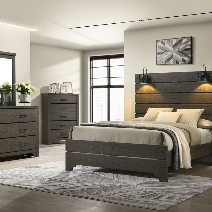 Thompson - Mirror - Stone Brown - Premium Bedroom Mirrors from Emerald Home - Just $99! Shop now at Furniture Wholesale Plus  We are the best furniture store in Nashville, Hendersonville, Goodlettsville, Madison, Antioch, Mount Juliet, Lebanon, Gallatin, Springfield, Murfreesboro, Franklin, Brentwood