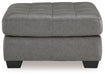 Clairette Court - Oversized Accent Ottoman - Alloy – Accent Ottomans by Benchcraft® at Furniture Wholesale Plus , Nashville furniture store