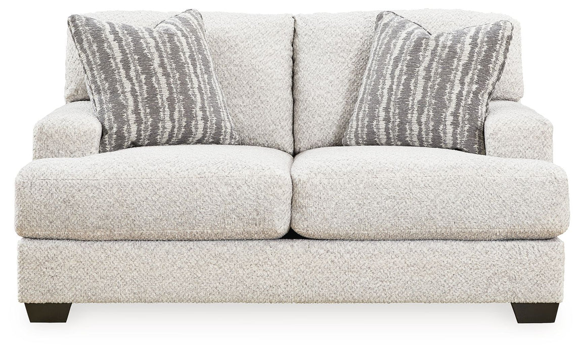 Brebryan - Loveseat - Flannel – Stationary Loveseats by Signature Design by Ashley® at Furniture Wholesale Plus , Nashville furniture store