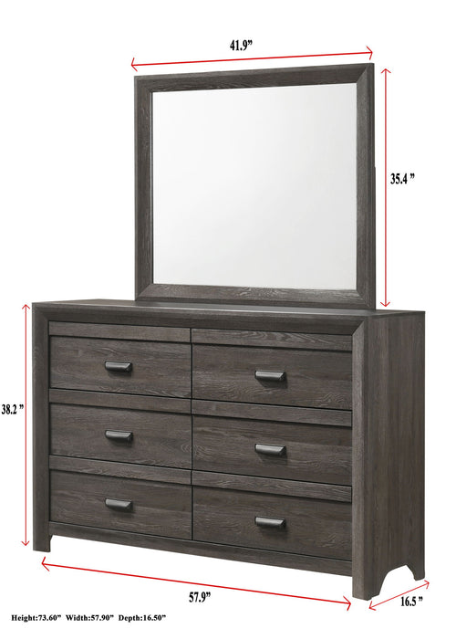 Adelaide - Dresser, Mirror – Dressers by Crown Mark at Furniture Wholesale Plus , Nashville furniture store