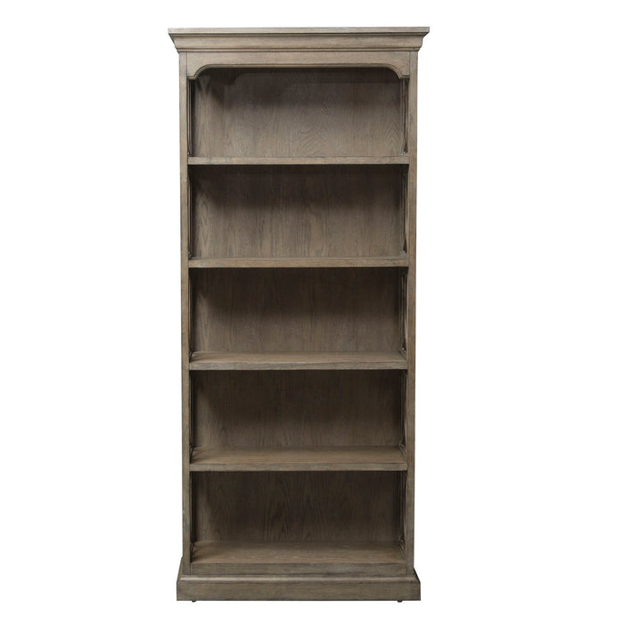 Simply Elegant - Bookcase - Heathered Taupe – Standard Bookcases by Liberty Furniture at Furniture Wholesale Plus , Nashville furniture store