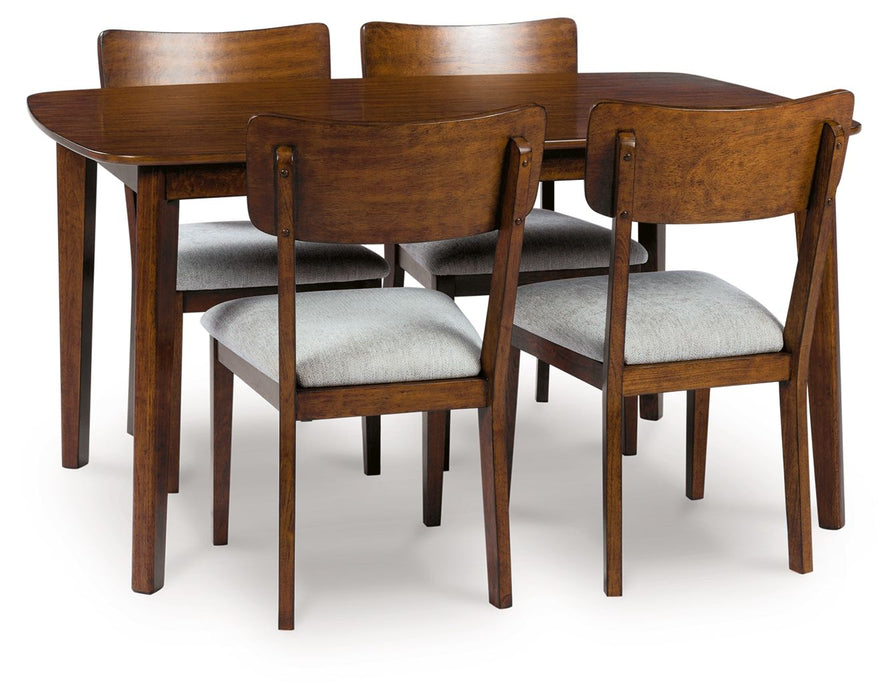 Tameride - Dining Room Table Set (Set of 5) - Brown – 5 Piece Dining Room Sets by Signature Design by Ashley® at Furniture Wholesale Plus , Nashville furniture store