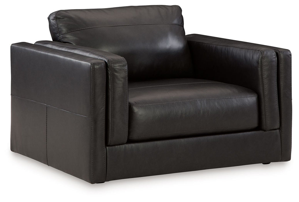 Amiata - Living Room Set – Stationary Chair & Ottoman by Signature Design by Ashley® at Furniture Wholesale Plus , Nashville furniture store