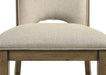 Cockrell - Side Chair (Set of 2) - Light Brown / Beige – Chair Sets by Crown Mark at Furniture Wholesale Plus , Nashville furniture store