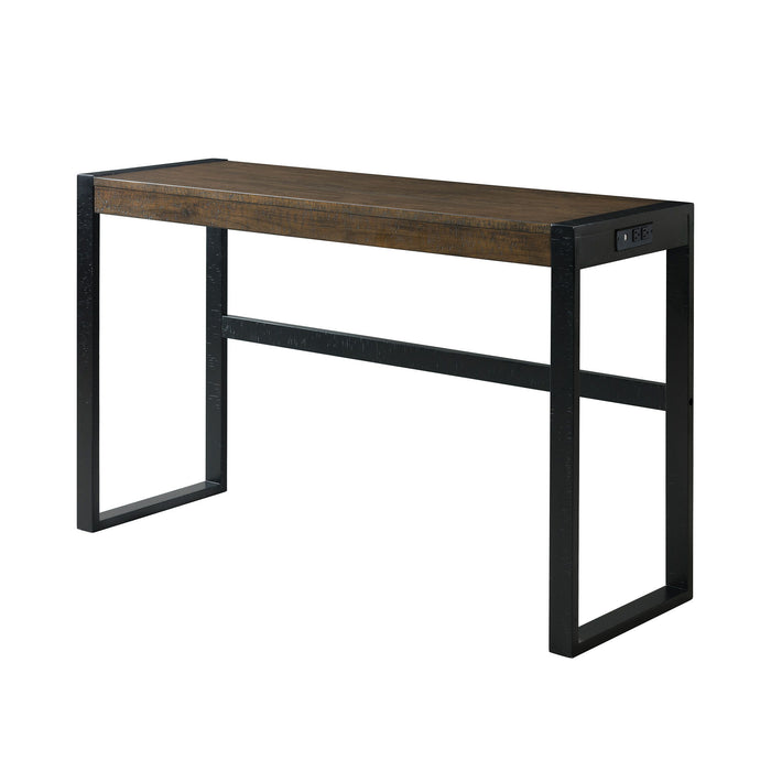Caesar - Multipurpose Bar Table Set - Dark Brown – 4 Piece Dining Room Sets by Elements International at Furniture Wholesale Plus , Nashville furniture store