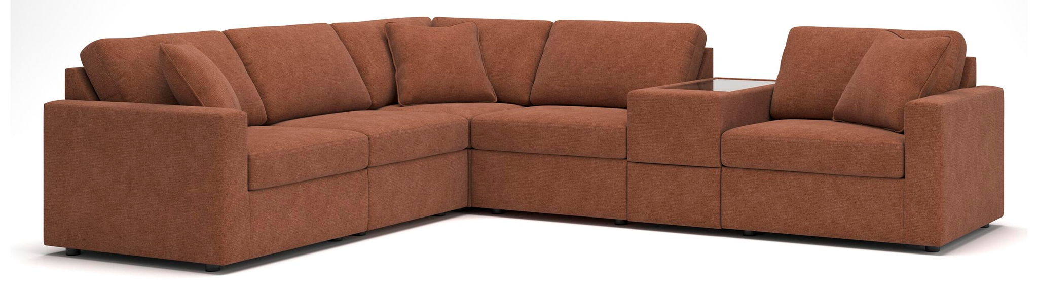 Modmax - Sectional - Spice – Stationary Sectionals by Signature Design by Ashley® at Furniture Wholesale Plus , Nashville furniture store
