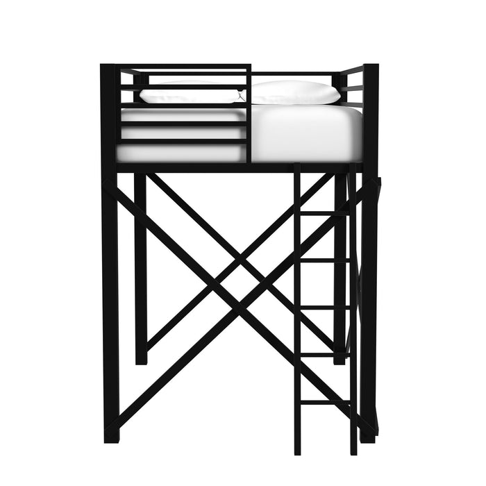 Talia - Loft Bunk And Ladder – Bunk Beds by Elements International at Furniture Wholesale Plus , Nashville furniture store