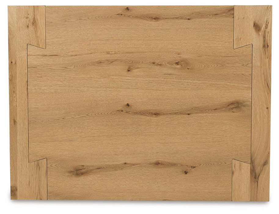 Bracken - Rectangular Cocktail Table - Light Brown – Cocktail Tables by Luxe at Furniture Wholesale Plus , Nashville furniture store