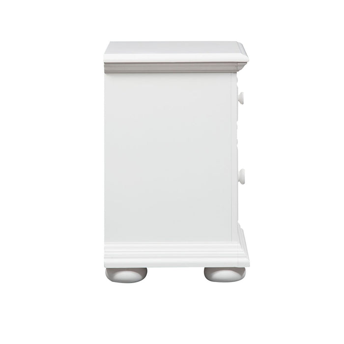 Summer House - 2 Drawer Nightstand - Oyster White – Nightstands by Liberty Furniture at Furniture Wholesale Plus , Nashville furniture store