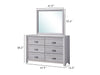 Adelaide - Dresser, Mirror – Dressers by Crown Mark at Furniture Wholesale Plus , Nashville furniture store