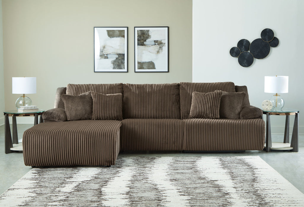 Top Tier - Reclining Sectional – Reclining Sectionals by Signature Design by Ashley® at Furniture Wholesale Plus , Nashville furniture store