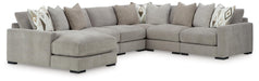 Aslan Court - Sectional – Stationary Sectionals by Benchcraft® at Furniture Wholesale Plus , Nashville furniture store