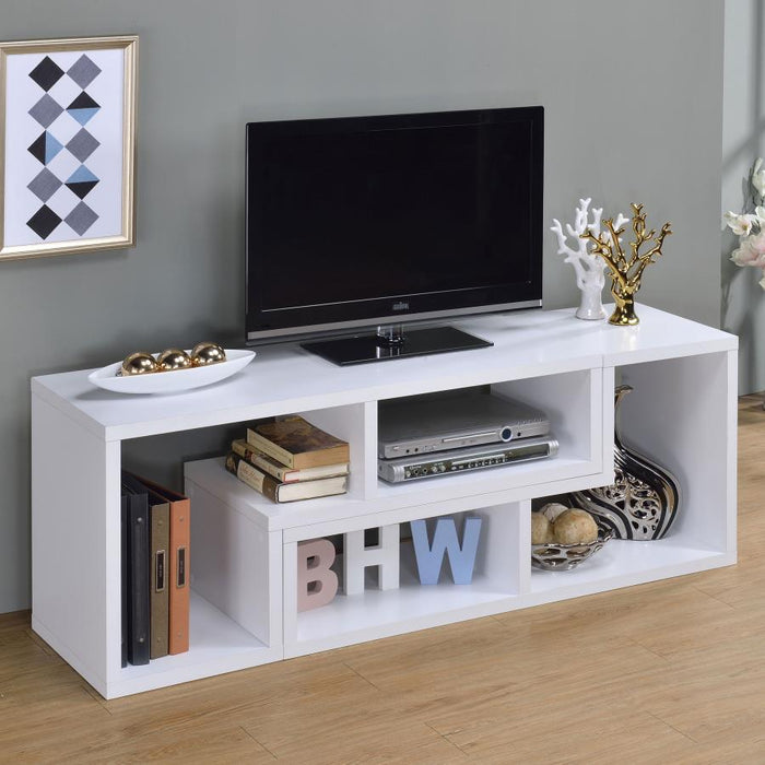 Velma - Multipurpose TV Stand And Bookshelf – Standard Bookcases by CoasterEveryday at Furniture Wholesale Plus , Nashville furniture store