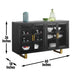 Yves - Server - Black – Servers by Steve Silver Furniture at Furniture Wholesale Plus , Nashville furniture store