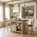 Lindsey Farm - 5 Piece Gathering Table Set - Natural & Brown – 5 Piece Dining Room Sets by Liberty Furniture at Furniture Wholesale Plus , Nashville furniture store